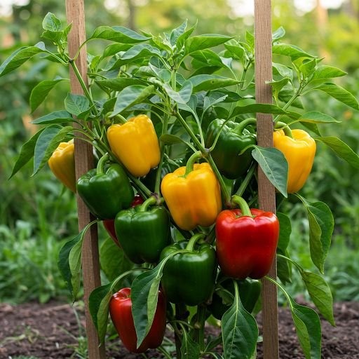 10 Simple Steps_ How to Grow Bell Pepper Vegetable for Bountiful Harvests