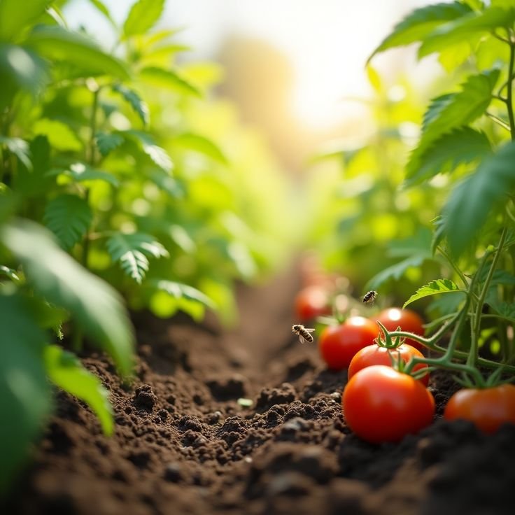 Perfect Garden Background for Plant Protection Products